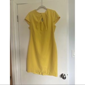 Yellow cocktail dress. Size 12